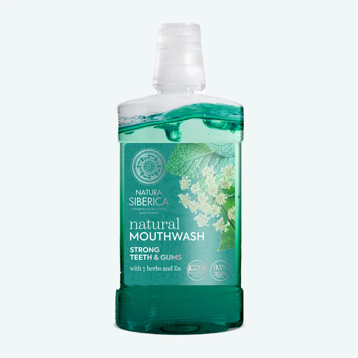 NS. Natural Mouthwash with 7 SIBERIAN HERBS and ZN