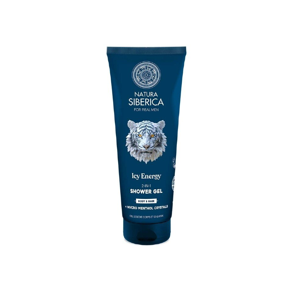 NS Men Icy Energy. 2-in-1 Shower Gel. Body & Hair