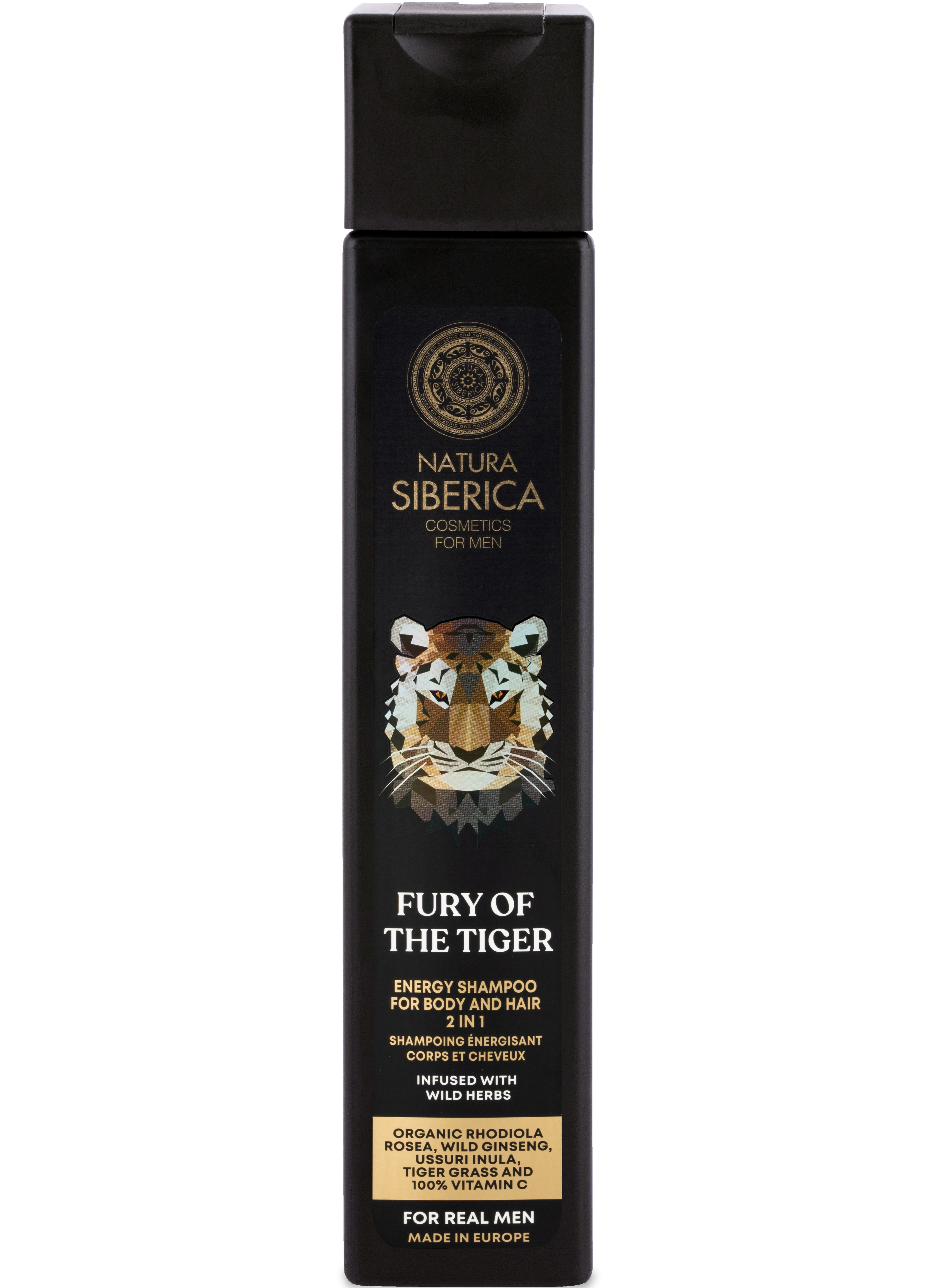 NS Men Energy Shampoo For Body And Hair Fury Of The Tiger