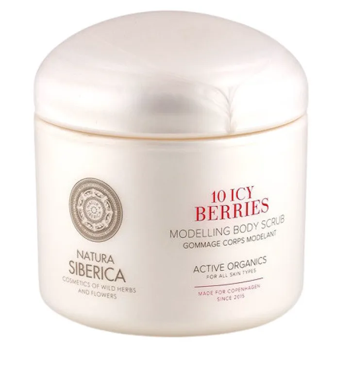 Natura Siberica Copenhagen Modelling Body Scrub 10 Icy Berries