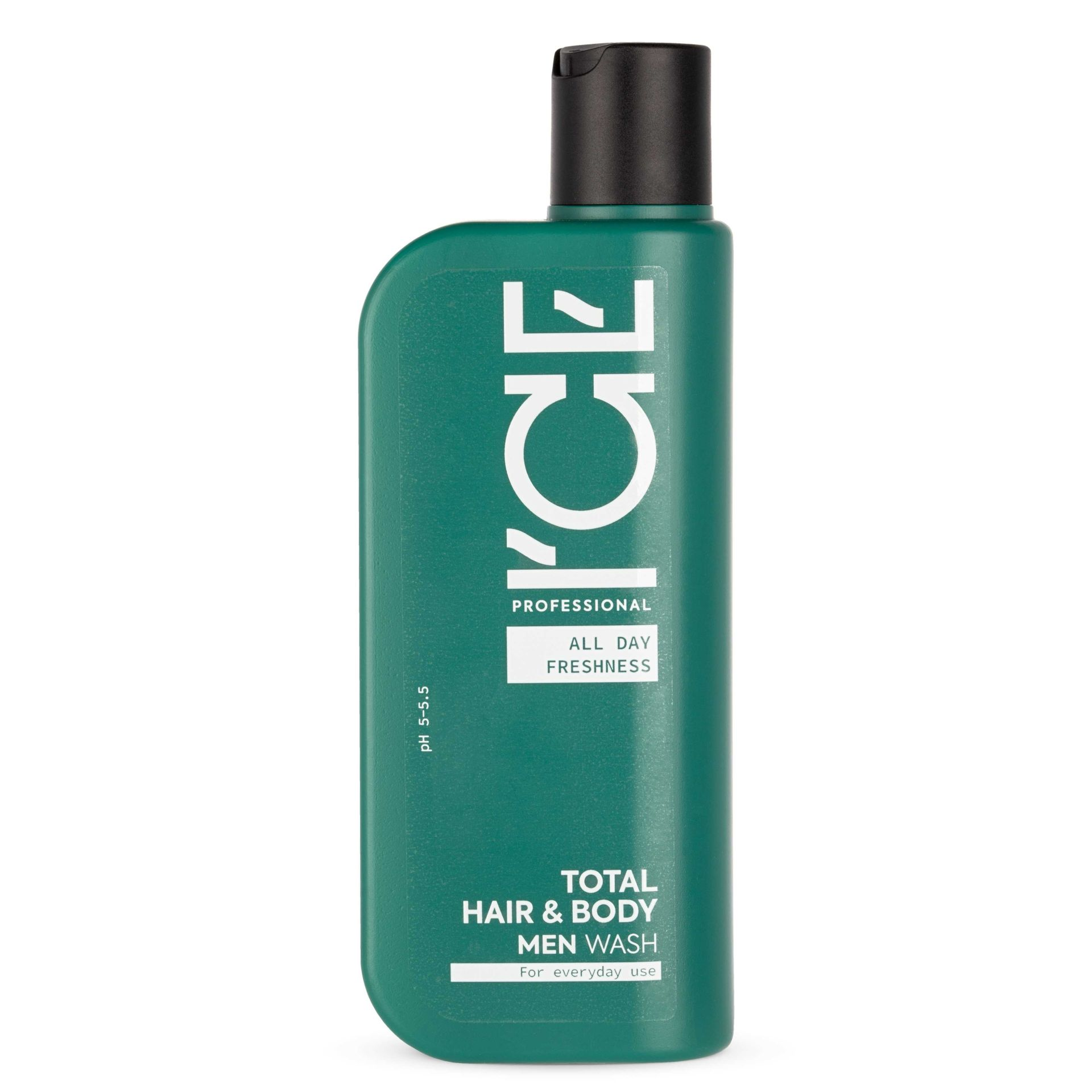 ICE. Total Hair & Body Men Wash. For everyday use