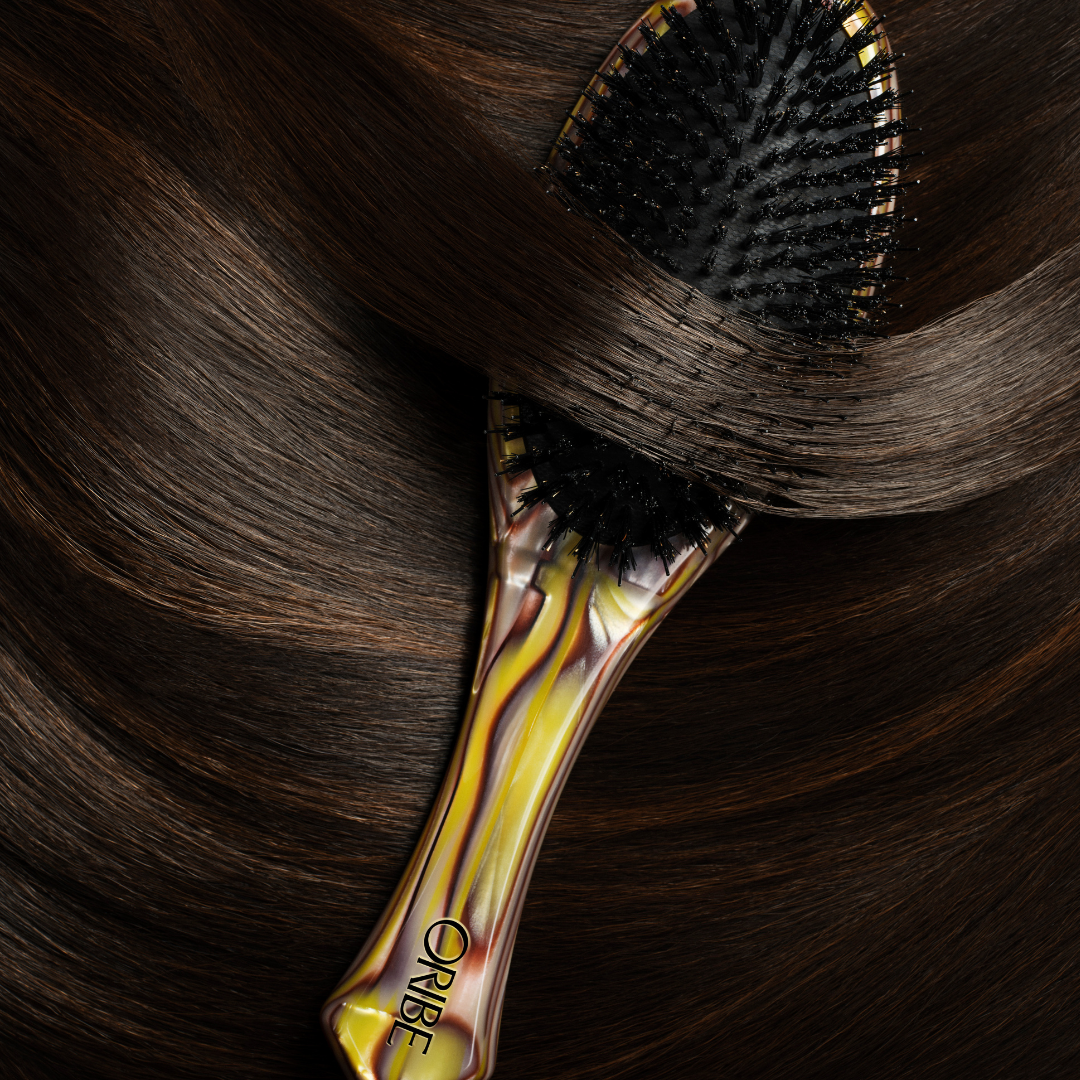 Italian Resin Flat Brush