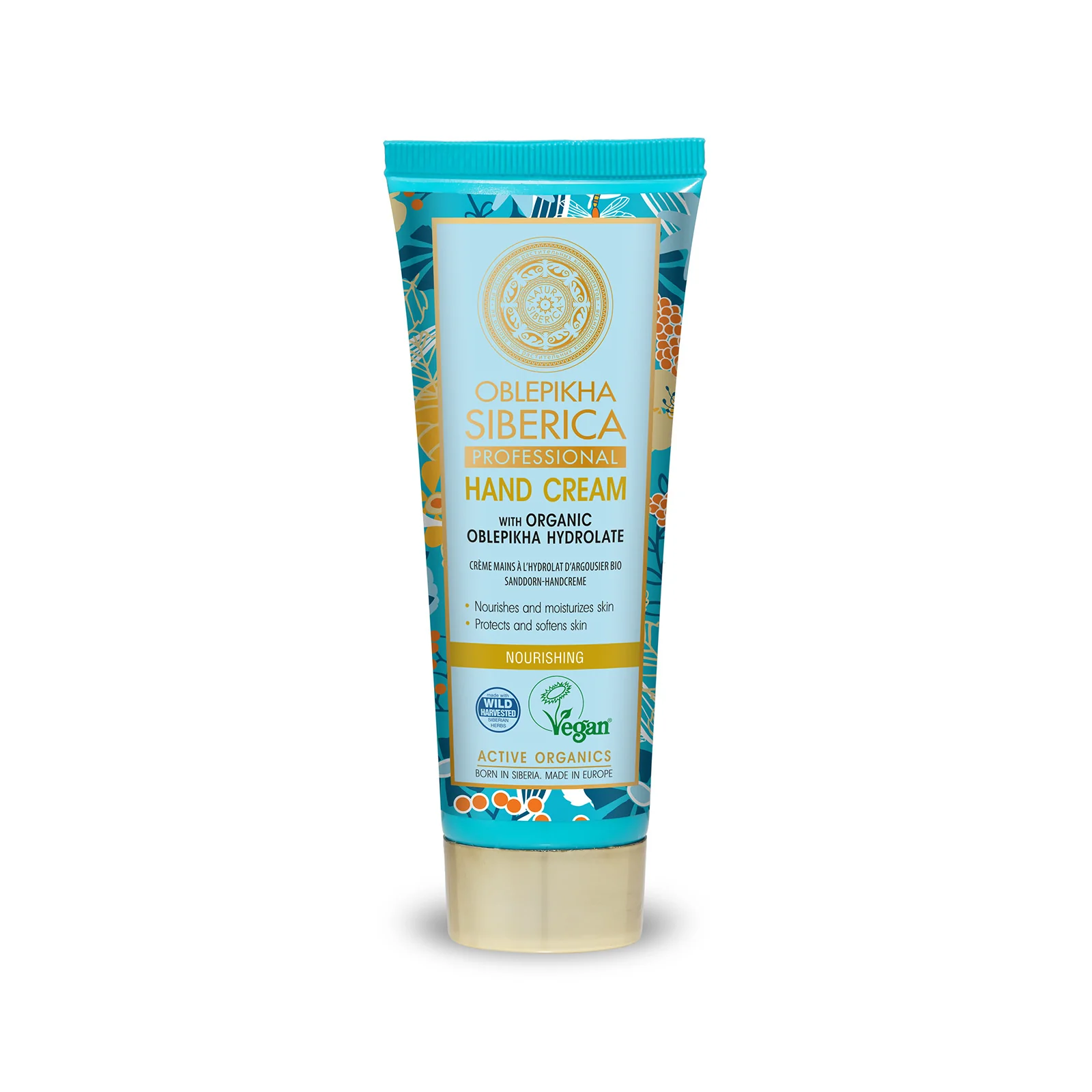 Hand Cream with Organic Oblepikha Hydrolate