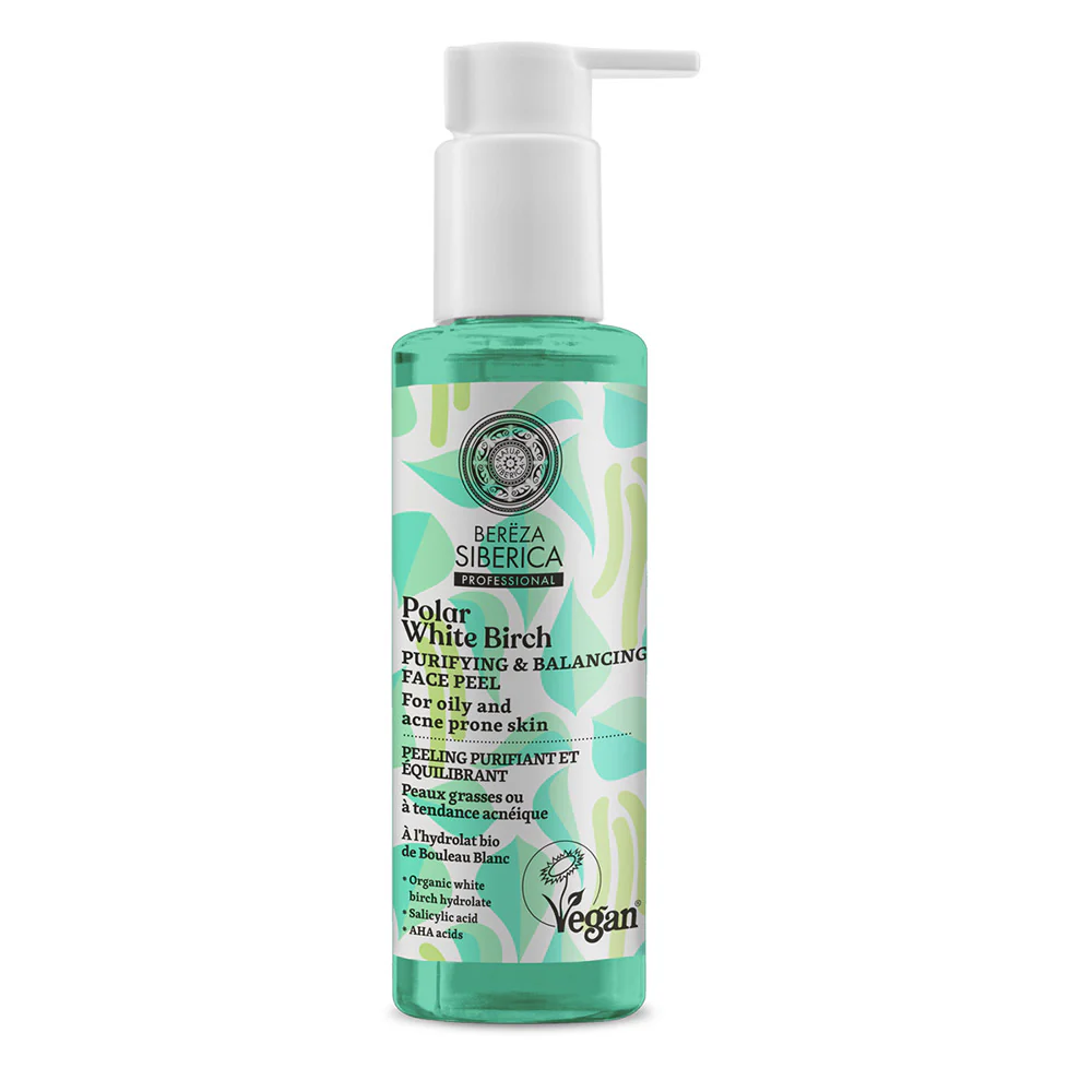 Polar White Birch. Purifying & balancing face peel